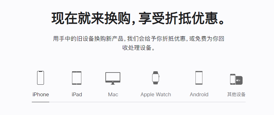 新平苹果手机维修分享iPhone以旧换新的去处 