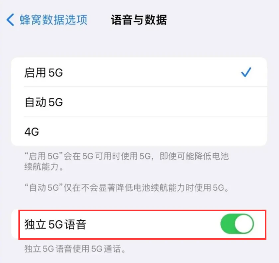 新平苹果14维修分享iPhone 14 Pro如何开启VoNR 