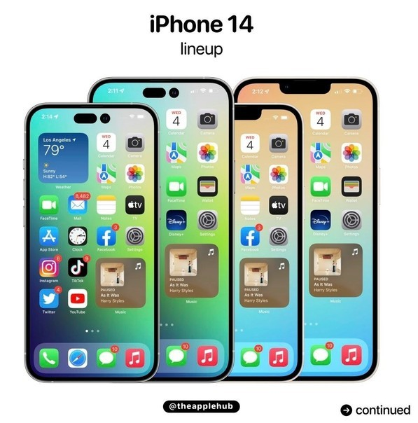 新平苹果14维修分享iPhone 14全家福 