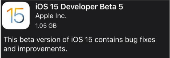 新平苹果手机维修分享如何升级到iOS15.0 beta5 