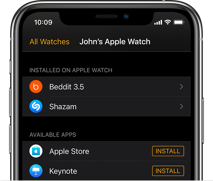 新平苹果手机维修分享如何在 Apple Watch 上下载应用 