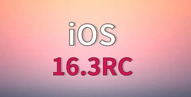 新平苹果手机维修分享iOS 16.3 RC版升级_iOS 16.3 RC版一键刷机教程 